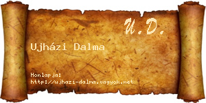 Ujházi Dalma névjegykártya